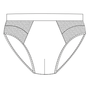 Fashion sewing patterns for MEN Underwear Zunga Underwear 720